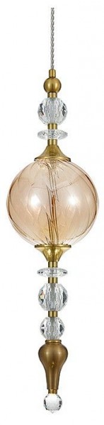 Подвесной светильник Indigo Sorpresa 11056/1P Amber в Южноуральске - yuzhnouralsk.mebel24.online | фото 1