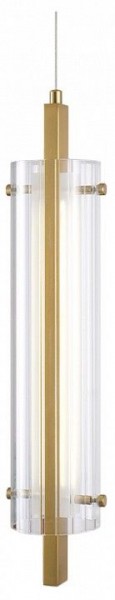 Подвесной светильник Indigo Vitreo 11067/A/1P Brass в Южноуральске - yuzhnouralsk.mebel24.online | фото