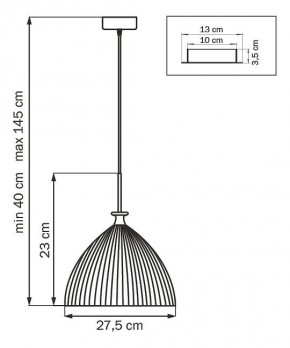 Подвесной светильник Lightstar Agola 810030 в Южноуральске - yuzhnouralsk.mebel24.online | фото 2