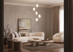Подвесной светильник Maytoni Aura MOD016PL-05BS в Южноуральске - yuzhnouralsk.mebel24.online | фото 4
