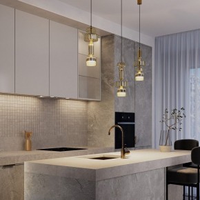 Подвесной светильник Maytoni Level MOD253PL-L18BS3K3 в Южноуральске - yuzhnouralsk.mebel24.online | фото 3
