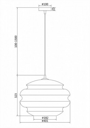 Подвесной светильник Maytoni Ruche P078PL-01BL в Южноуральске - yuzhnouralsk.mebel24.online | фото 5