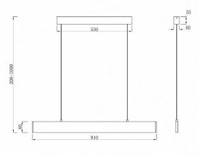 Подвесной светильник Maytoni Step P010PL-L23B в Южноуральске - yuzhnouralsk.mebel24.online | фото 3