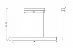 Подвесной светильник Maytoni Step P010PL-L30B4K в Южноуральске - yuzhnouralsk.mebel24.online | фото 4