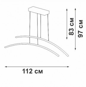 Подвесной светильник Vitaluce V2709 V2709-8/2S в Южноуральске - yuzhnouralsk.mebel24.online | фото 3