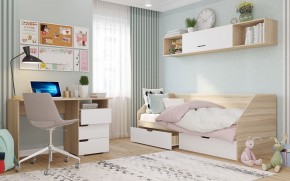 Полка 2032 АНТАЛИЯ (Сонома/Белый софт) в Южноуральске - yuzhnouralsk.mebel24.online | фото 2