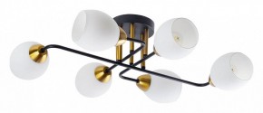 Потолочная люстра Arte Lamp Andrea A8141PL-6BK в Южноуральске - yuzhnouralsk.mebel24.online | фото