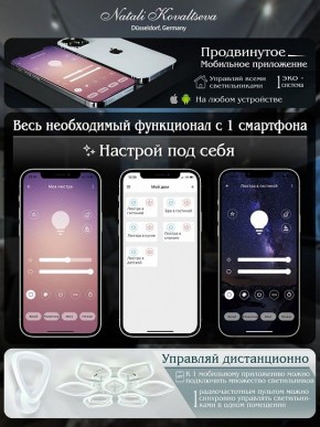 Потолочная люстра Natali Kovaltseva Damask LED LAMPS 81169 в Южноуральске - yuzhnouralsk.mebel24.online | фото 7