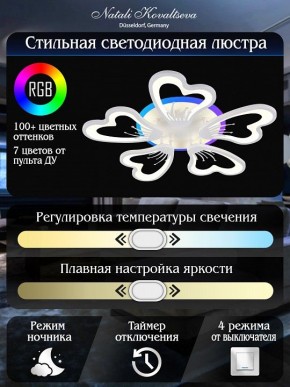 Потолочная люстра Natali Kovaltseva Hugo LED LAMPS 81133 в Южноуральске - yuzhnouralsk.mebel24.online | фото 6