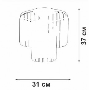 Потолочная люстра Vitaluce V5153 V5153-1/4PL в Южноуральске - yuzhnouralsk.mebel24.online | фото 4