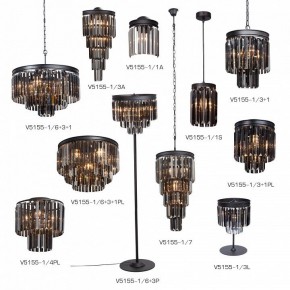 Потолочная люстра Vitaluce V5155 V5155-1/4PL в Южноуральске - yuzhnouralsk.mebel24.online | фото 5