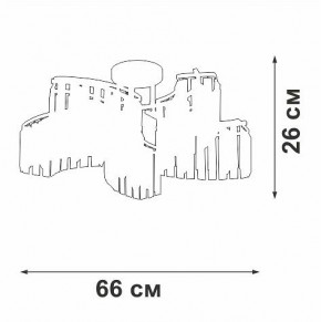 Потолочная люстра Vitaluce V5884 V5884-0/10PL в Южноуральске - yuzhnouralsk.mebel24.online | фото 4