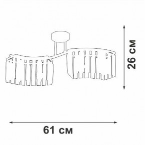 Потолочная люстра Vitaluce V5884 V5884-0/4PL в Южноуральске - yuzhnouralsk.mebel24.online | фото 4