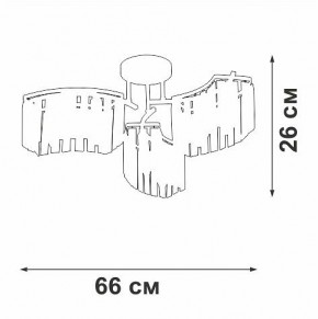 Потолочная люстра Vitaluce V5884 V5884-0/6PL в Южноуральске - yuzhnouralsk.mebel24.online | фото 3