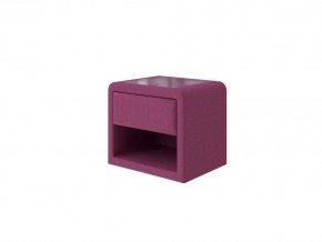 PROxSON Тумба Cube (Ткань: Рогожка Savana Berry (фиолетовый)) 52x41 в Южноуральске - yuzhnouralsk.mebel24.online | фото