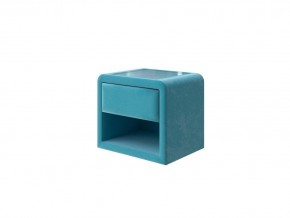 PROxSON Тумба Cube (Ткань: Велюр Shaggy Azure) 52x41 в Южноуральске - yuzhnouralsk.mebel24.online | фото