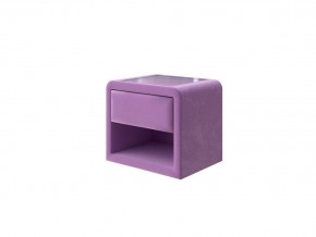 PROxSON Тумба Cube (Ткань: Велюр Shaggy Lilac) 52x41 в Южноуральске - yuzhnouralsk.mebel24.online | фото