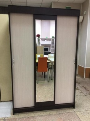 Шкаф-купе Басса ШКК 551 шимо шимо светлый/темный в Южноуральске - yuzhnouralsk.mebel24.online | фото 1