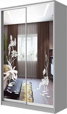 Шкаф-купе ХИТ 24-12-66 ЦАПЛИ в Южноуральске - yuzhnouralsk.mebel24.online | фото