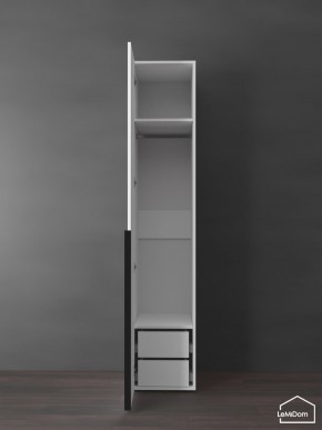 Шкаф Linnea MHR-1-3 2050х400х510 (Белый-М 11.1.2) в Южноуральске - yuzhnouralsk.mebel24.online | фото 6