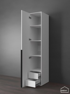 Шкаф Linnea MHR-1-3 2050х400х510 (Белый-М 11.1.2) в Южноуральске - yuzhnouralsk.mebel24.online | фото 6