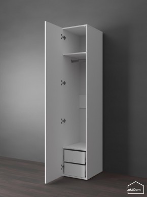 Шкаф Linnea MHR-1PO-3 2050х400х510 (Белый-М 11.1.2) в Южноуральске - yuzhnouralsk.mebel24.online | фото 4