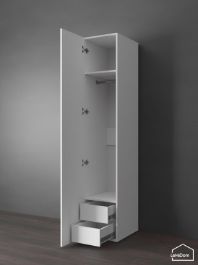 Шкаф Linnea MHR-1PO-3 2050х400х510 (Белый-М 11.1.2) в Южноуральске - yuzhnouralsk.mebel24.online | фото 5