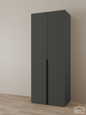 Шкаф Linnea MHR-2 2050х800х510 (Графит-М 11.1.25) в Южноуральске - yuzhnouralsk.mebel24.online | фото