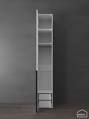 Шкаф с антресолью Linnea MHR-1A-3 2450х400х510 (Белый-М 11.1.1) в Южноуральске - yuzhnouralsk.mebel24.online | фото 5