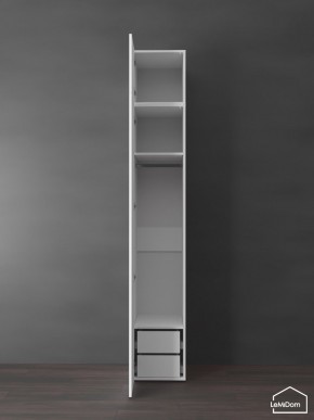 Шкаф с антресолью Linnea MHR-1POA-3 2450х400х510 (Белый-М 11.1.2) в Южноуральске - yuzhnouralsk.mebel24.online | фото 5