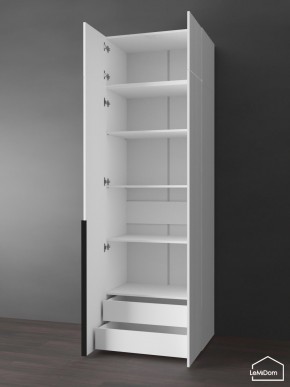 Шкаф с антресолью Linnea MHR-2A-4 2450х800х510 (Белый-М 11.1.2) в Южноуральске - yuzhnouralsk.mebel24.online | фото 5