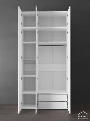 Шкаф с антресолью Linnea MHR-3POA-2 2450х1200х510 (Белый-М 11.1.1) в Южноуральске - yuzhnouralsk.mebel24.online | фото 6