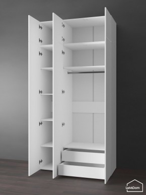 Шкаф с антресолью Linnea MHR-3POA-2 2450х1200х510 (Белый-М 11.1.2) в Южноуральске - yuzhnouralsk.mebel24.online | фото 5