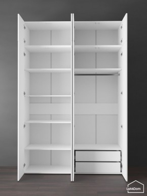 Шкаф с антресолью Linnea MHR-4POA-2 2450х1600х510 (Белый-М 11.1.1) в Южноуральске - yuzhnouralsk.mebel24.online | фото 5