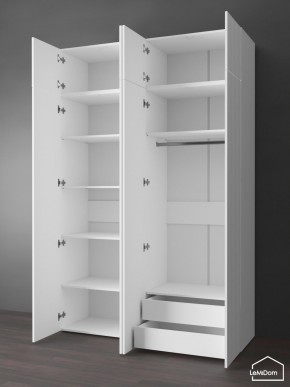Шкаф с антресолью Linnea MHR-4POA-2 2450х1600х510 (Белый-М 11.1.2) в Южноуральске - yuzhnouralsk.mebel24.online | фото 6