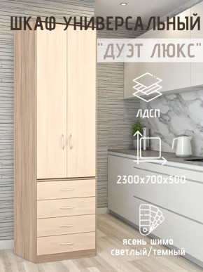 Шкаф универсальный Дуэт Люкс в Южноуральске - yuzhnouralsk.mebel24.online | фото 5