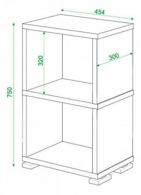 Стеллаж Домино СБ-15/2 в Южноуральске - yuzhnouralsk.mebel24.online | фото 2