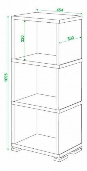 Стеллаж Домино СБ-15/3 в Южноуральске - yuzhnouralsk.mebel24.online | фото 2
