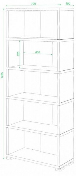 Стеллаж СБ-10/5 в Южноуральске - yuzhnouralsk.mebel24.online | фото 2