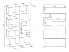 Стеллаж СТ-2 в Южноуральске - yuzhnouralsk.mebel24.online | фото 2