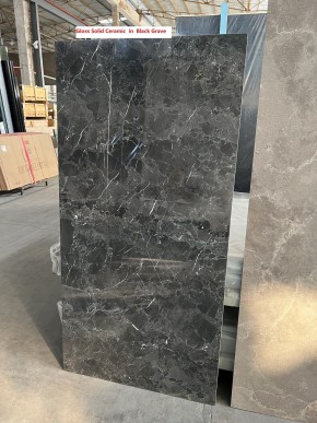 Стол ALES 180 BLACK GRAVE SOLID CERAMIC, керамика / бронзовый, ®DISAUR в Южноуральске - yuzhnouralsk.mebel24.online | фото 3
