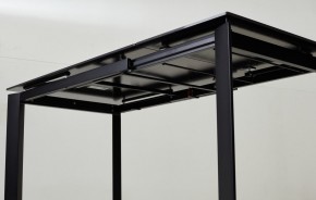 Стол CORNER 120 MATT BLACK MARBLE SOLID CERAMIC / BLACK, ®DISAUR в Южноуральске - yuzhnouralsk.mebel24.online | фото 2