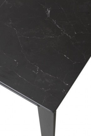 Стол CORNER 120 MATT BLACK MARBLE SOLID CERAMIC / BLACK, ®DISAUR в Южноуральске - yuzhnouralsk.mebel24.online | фото 5