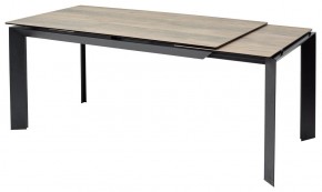 Стол CREMONA 180 KL-61 Под дерево, итальянская керамика / черный каркас, ®DISAUR в Южноуральске - yuzhnouralsk.mebel24.online | фото 7