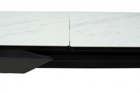 Стол CREMONA 180 KL-99 Белый мрамор матовый, итальянская керамика / черный каркас, ®DISAUR в Южноуральске - yuzhnouralsk.mebel24.online | фото 12