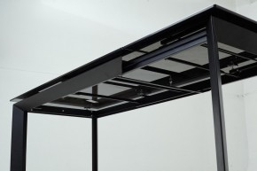 Стол CREMONA 180 KL-99 Белый мрамор матовый, итальянская керамика / черный каркас, ®DISAUR в Южноуральске - yuzhnouralsk.mebel24.online | фото 13