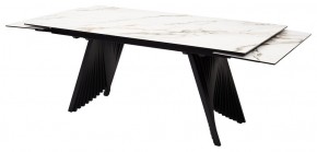 Стол IVAR 180 MARBLES KL-188 Контрастный мрамор, итальянская керамика, ®DISAUR в Южноуральске - yuzhnouralsk.mebel24.online | фото 7