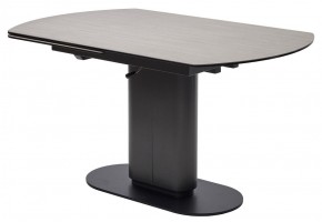 Стол KAI 140 TL-110 поворотная система раскладки, испанская керамика / Темно-серый / Черный, ®DISAUR в Южноуральске - yuzhnouralsk.mebel24.online | фото 1
