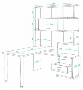 Стол компьютерный Домино СР-420/150 в Южноуральске - yuzhnouralsk.mebel24.online | фото 2