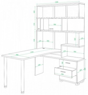 Стол компьютерный СР-420/170 в Южноуральске - yuzhnouralsk.mebel24.online | фото 2